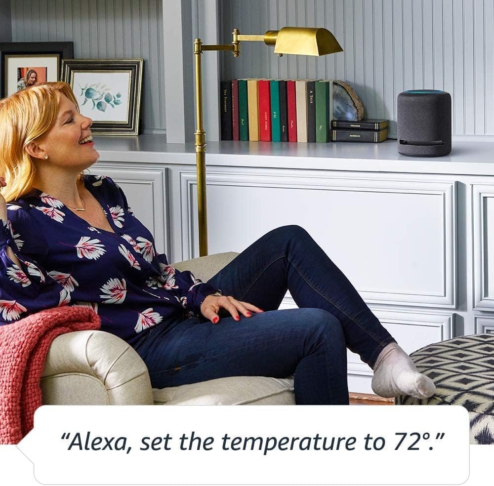 Echo Home Entertainment Bundle | Echo Studio + 2 Echo (4th Gen), Glacier White - Image 4