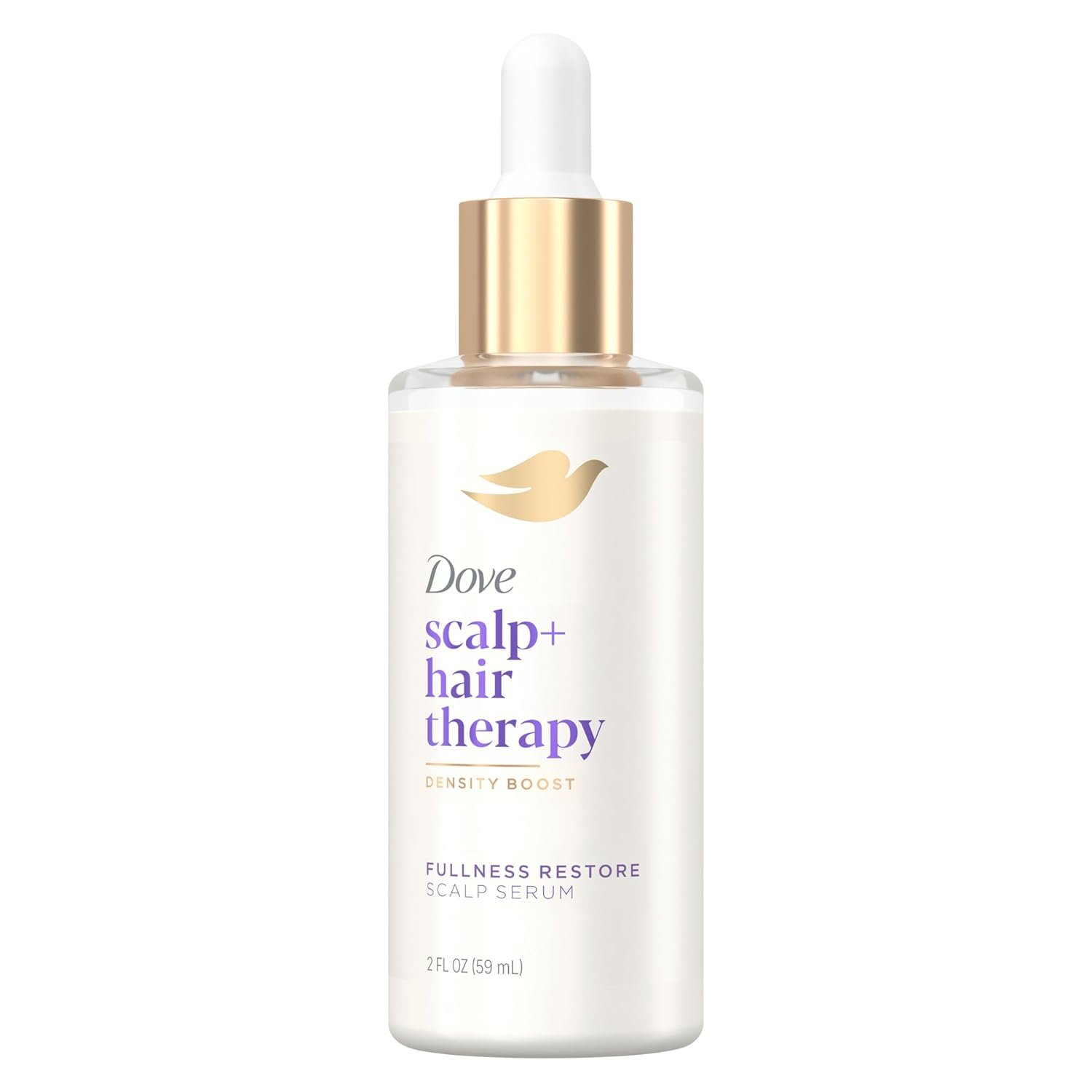 Dove Scalp + Hair Therapy Density Boost 2 FL OZ Scalp Serum + 9.25 FL OZ Strengthening Conditioner for Thicker, Stronger Hair - Image 3