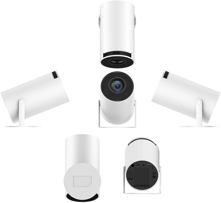 5G Wifi Smart Mini Portable Projector, Full HD 1080P Support Multimedia Home & Outdoor Video Theater, Max 130'' Screen Display, Support 4K Video Decoding for Iphone Android Phone HDMI USB TV Stick - Image 3