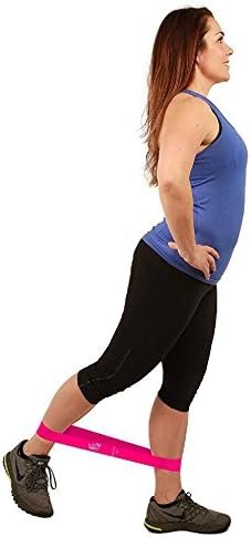 Fit Simplify 10 Inch Resistance Loop Exercise Bands, Set of 5, Assorted Colors - Image 6