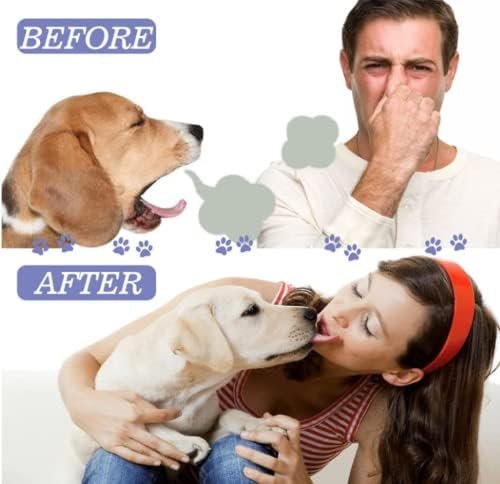 Pet Clean Teeth Spray, 2023 New Formula for Dogs & Cats, No Brushing Required, Freshens Breath, Prevents Plaque & Tartar, Natural Oral Care Spray (1pc) - Image 4