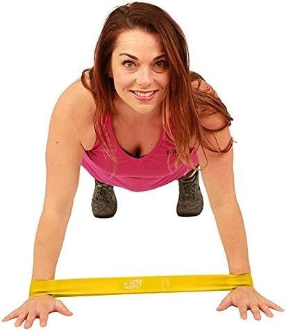 Fit Simplify 10 Inch Resistance Loop Exercise Bands, Set of 5, Assorted Colors - Image 5