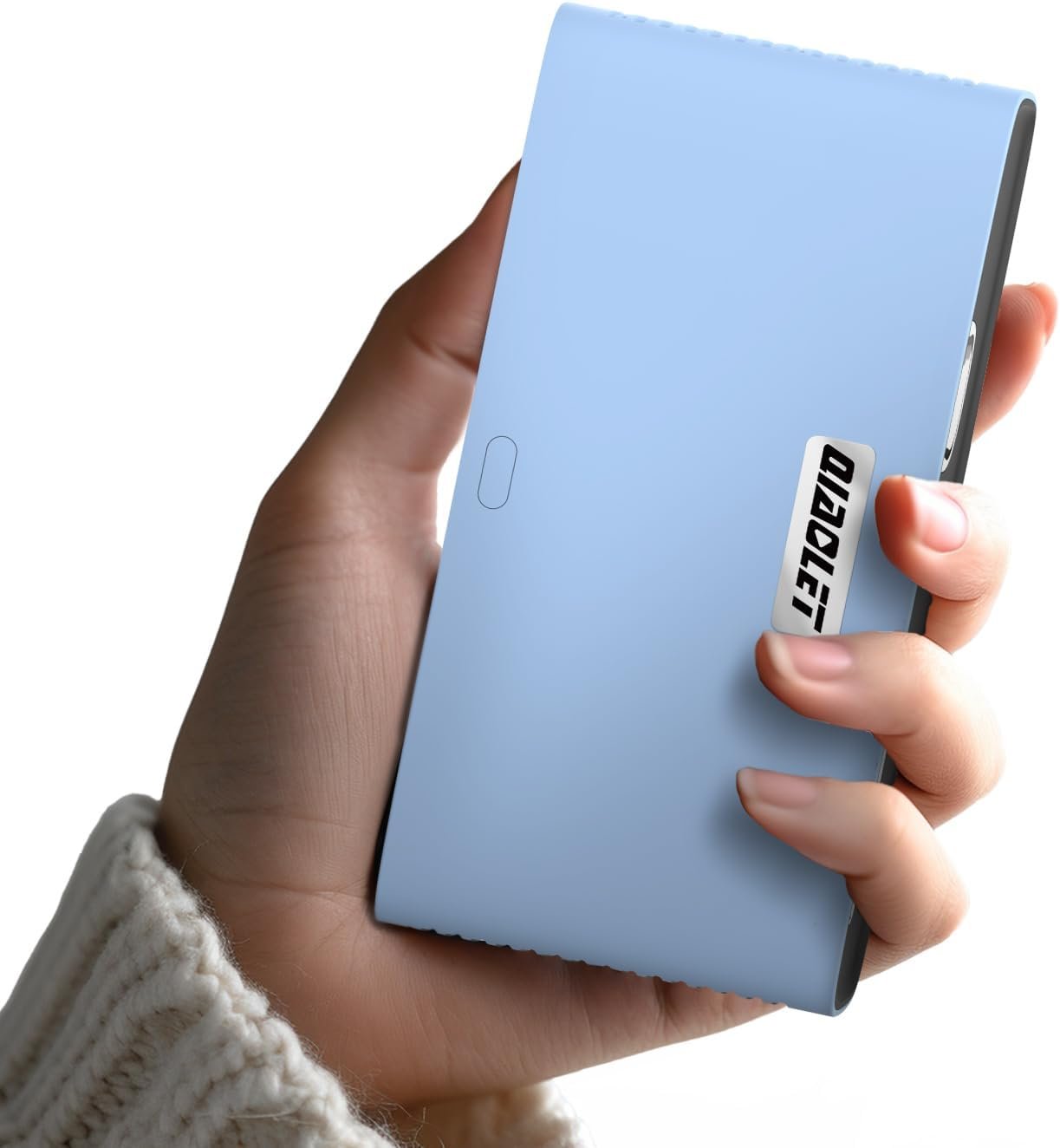 Mini Projector,DLP Projector with Wifi and Blutooth,Electric Focus & Auto Vertical Keystone Portable Projector ,1080P Supported HD Projector for iPhone,Android,HDMI,USB,Fire TV Stick-Blue - Image 2