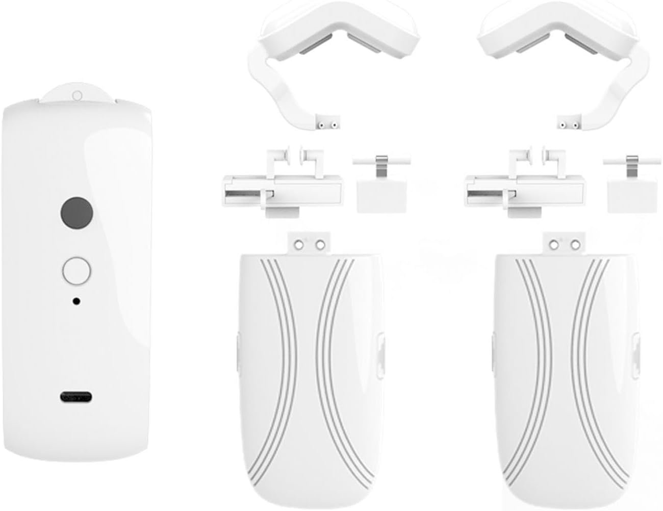 Smart Curtain Opener, BT Remote Control Automatic Curtain Opener Robot, Electric Curtain Motor Compatible Timer Light Sensor Percentage Control Quiet Mode Simple Installation - Image 10