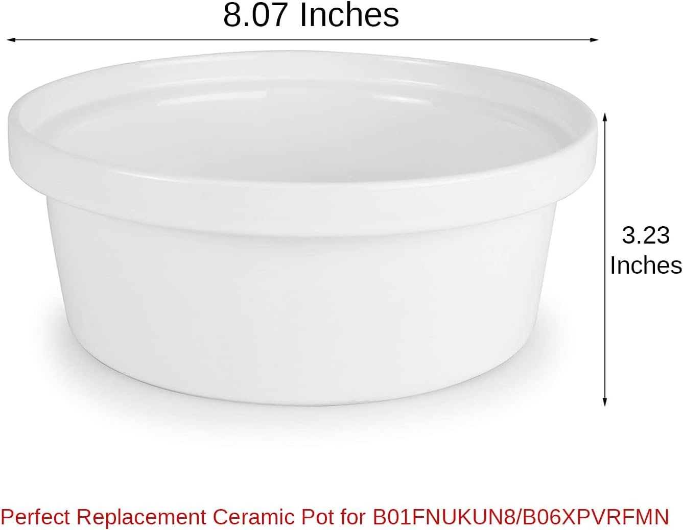 Artestia Electric Chocolate & Cheese Fondue Set 8" Ceramic Inner fondue Pot,derretir queso zen fondue cheeses pot… - Image 3