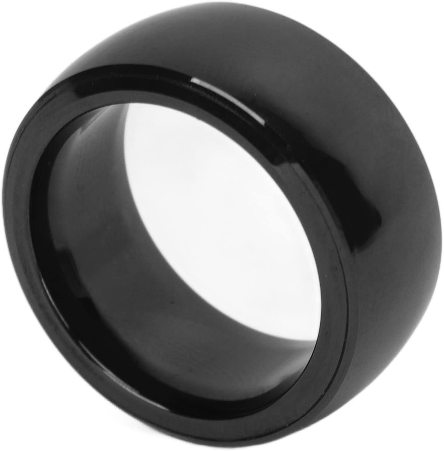 R4 Smart Ring, IP68 Wearable Scenario Notification Waterproof Ceramic NFC for Android Phone (US Size 11) - Image 2