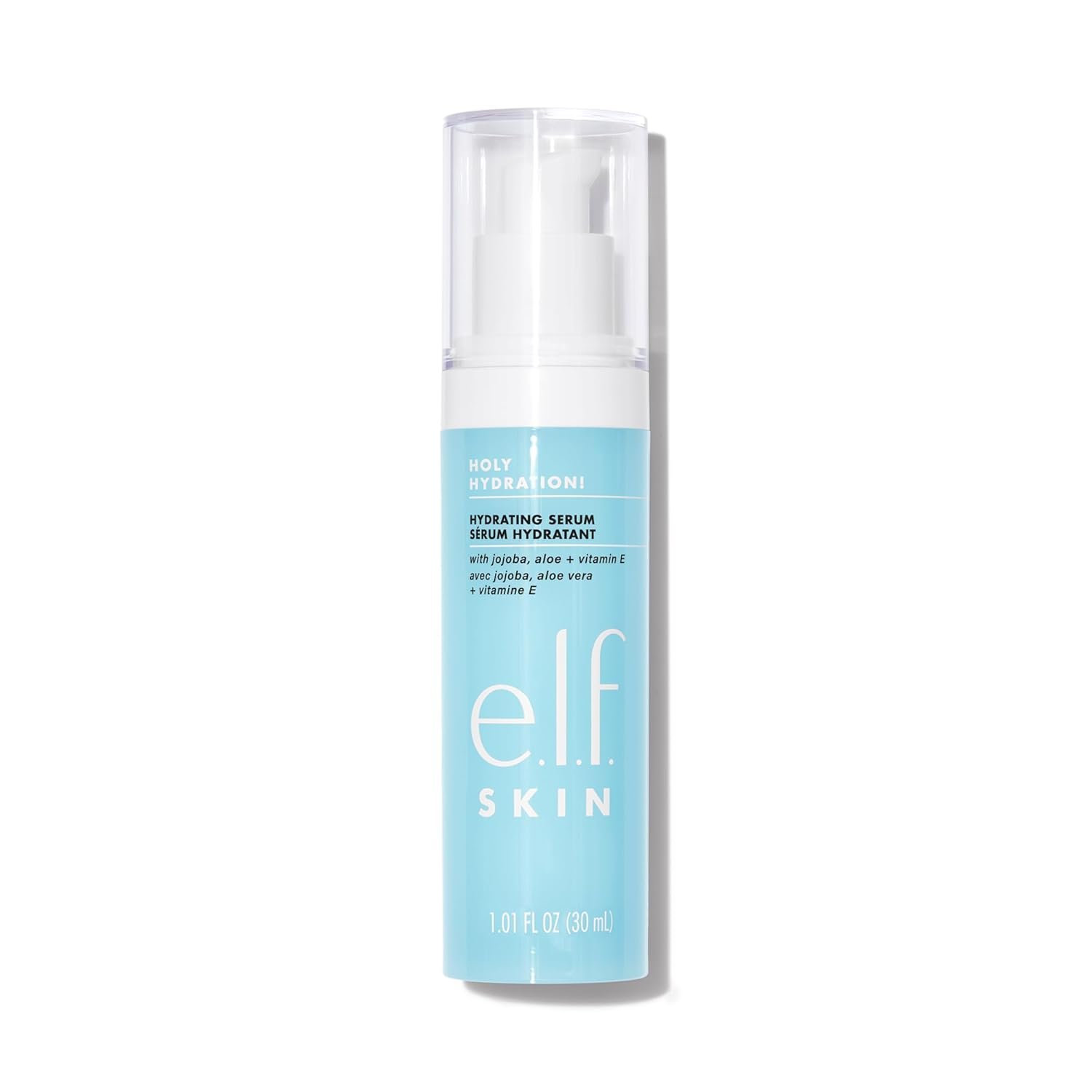 e.l.f. SKIN Hydrating Serum, Soothes & Protects Skin, Infused With Jojoba, Aloe, Vitamin E, Grape & Shea Butter, Vegan & Cruelty-Free, 1.01 Oz - Image 2