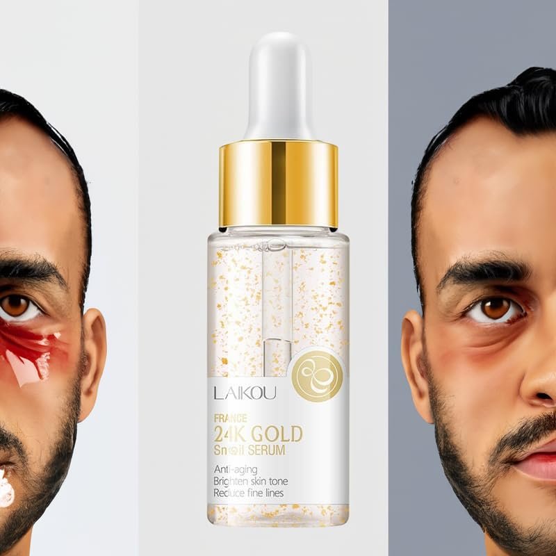 EKHAYA Snail Mucin Repair Serum: Hydrating Snail Mucin Essence Serum with Vitamin C for Skin Rejuvenation, Dark Spot Reduction, and Fine Line Smoothing" - Image 6