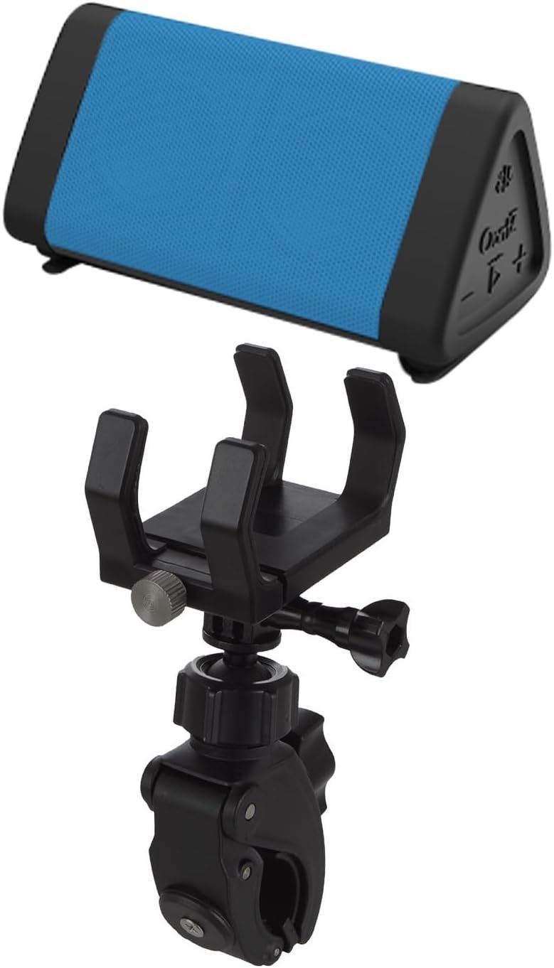 OontZ Angle 3 Blue Bluetooth Speaker with Bracket and Clamp Mount, Portable IPX5 Waterproof Speaker - Image 3