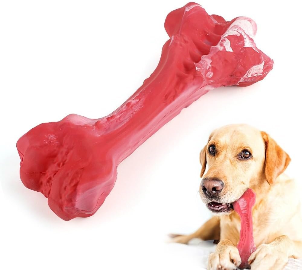 FurFavor Premium Dental Dog Chew Bone for Aggressive Chewers, Large Durable Dog Chew Toys, Long-Lasting, Dental Health Support - Image 2