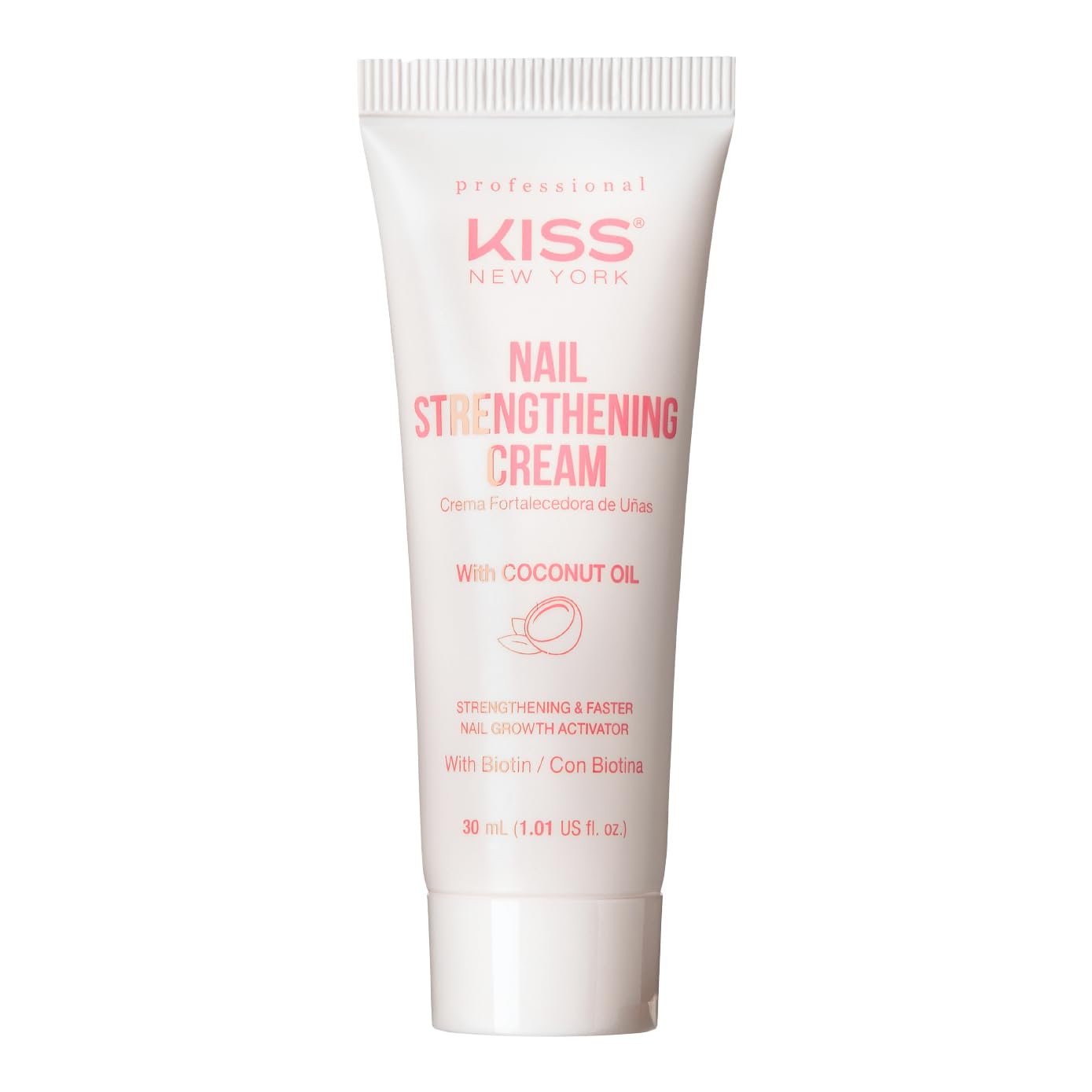 Kiss New York Nail Strengthening Cream with Coconut Oil, Nail Growth & Conditioning Cream Nail Treatment, Made in Korea - Image 5