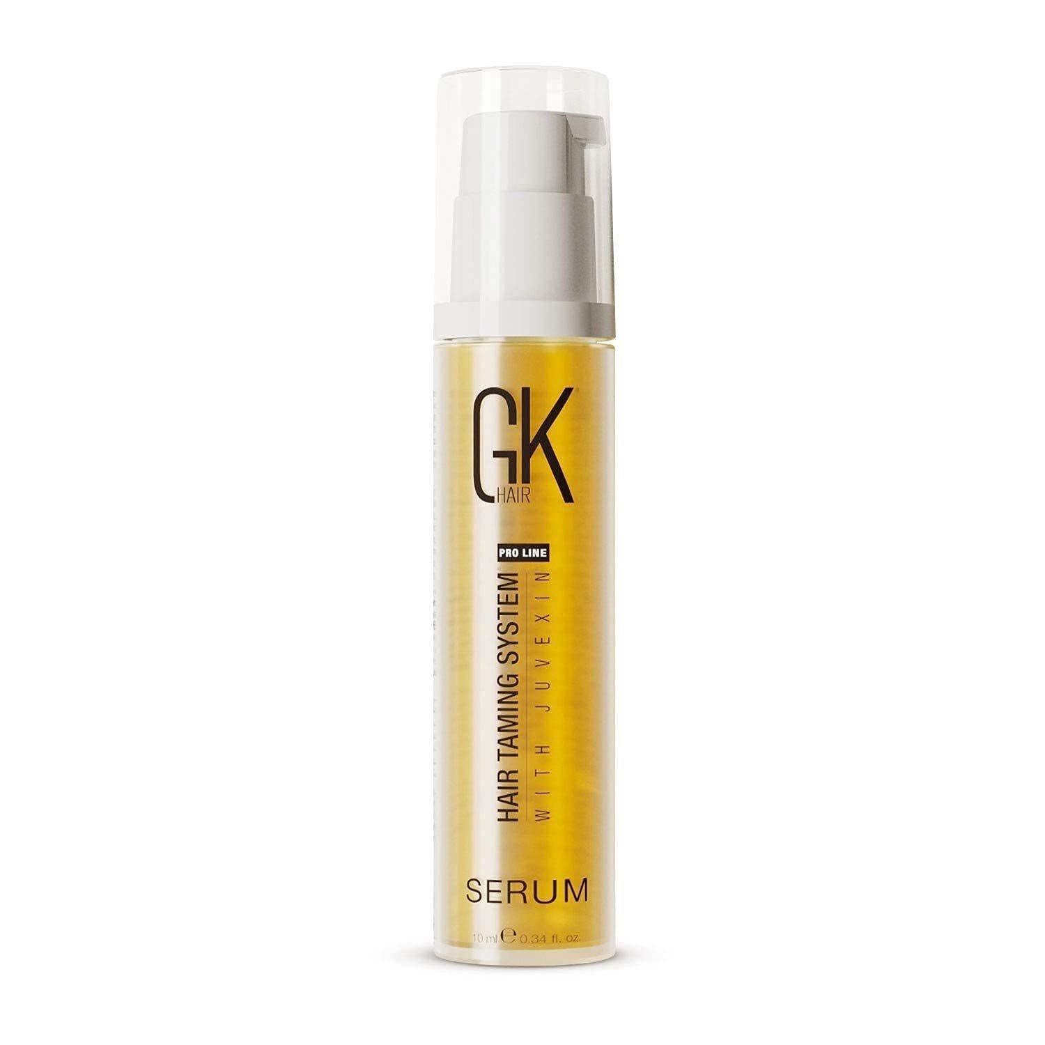 GK HAIR Global Keratin 100% Organic Argan Oil Anti Frizz Mini Serum (0.34 Fl Oz/10ml) Styling Smoothing Strengthening Hydrating & Nourishing Heat Protection Shine Frizz Control Dry Damage Hair Repair - Image 2