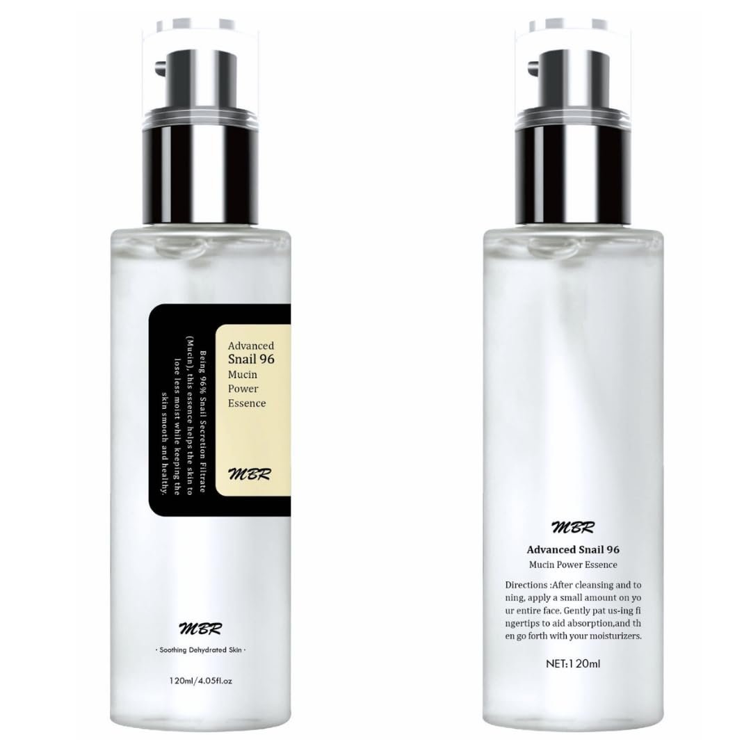 Advanced Snail Mucin 96% Power Repairing Essence - Hydrating Serum for Face with Snail Secretion Filtrate (4.05 fl.oz / 120ml) - Image 2