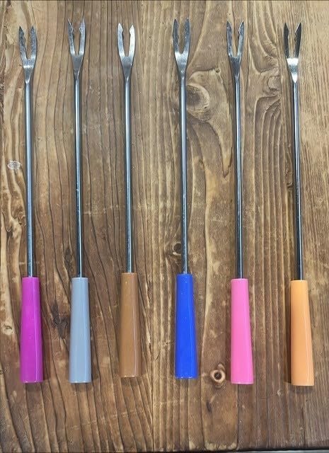 The Official Melting Pot 8-piece Fondue Set -2 Qt. Stainless Steel Pot with liner and 6 Fondue Forks for Cheese, Chocolate & Broth. - Image 3