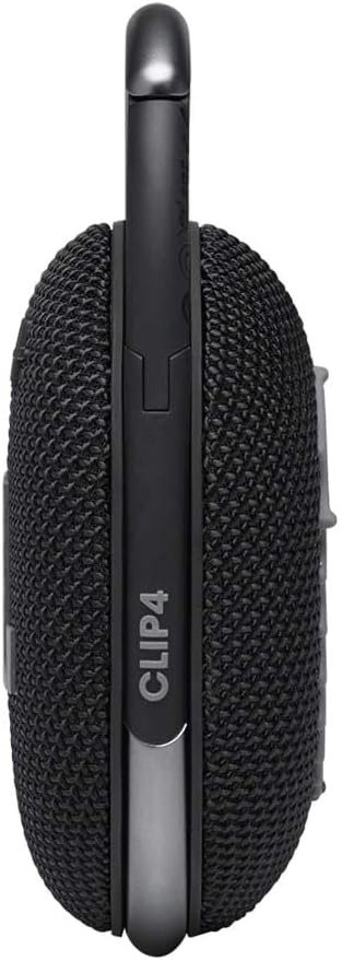 JBL Clip 4 - Portable Bluetooth speaker with a built-in battery, IP67 waterproof and dustproof, Compact size and great sound. - Black - Image 4