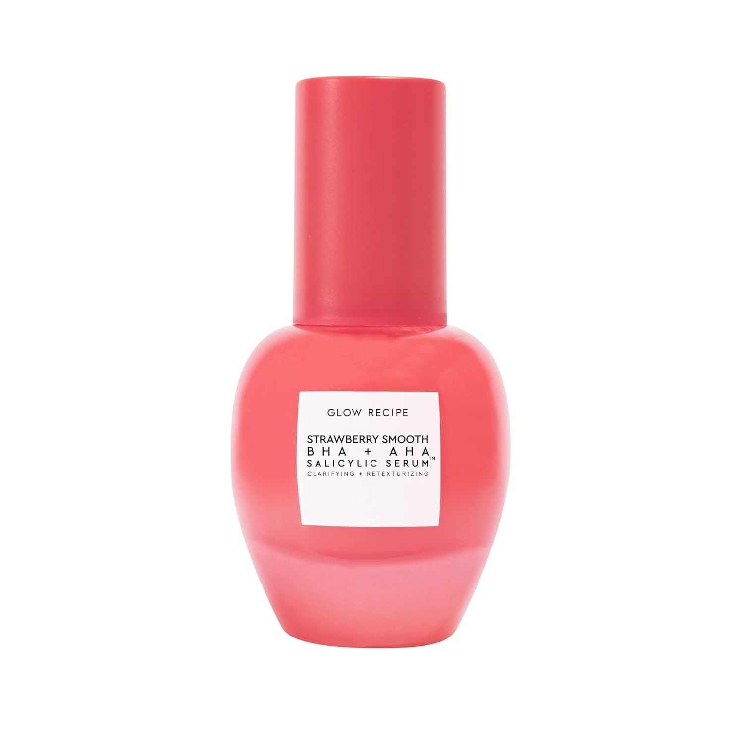 Glow Recipe AHA BHA Salicylic Acid Serum - Strawberry Face Serum, Pore Minimizer & Facial Exfoliant with Hyaluronic Acid & Azelaic Acid - Hydrating Serum & Travel Skincare (30ml) - Image 2