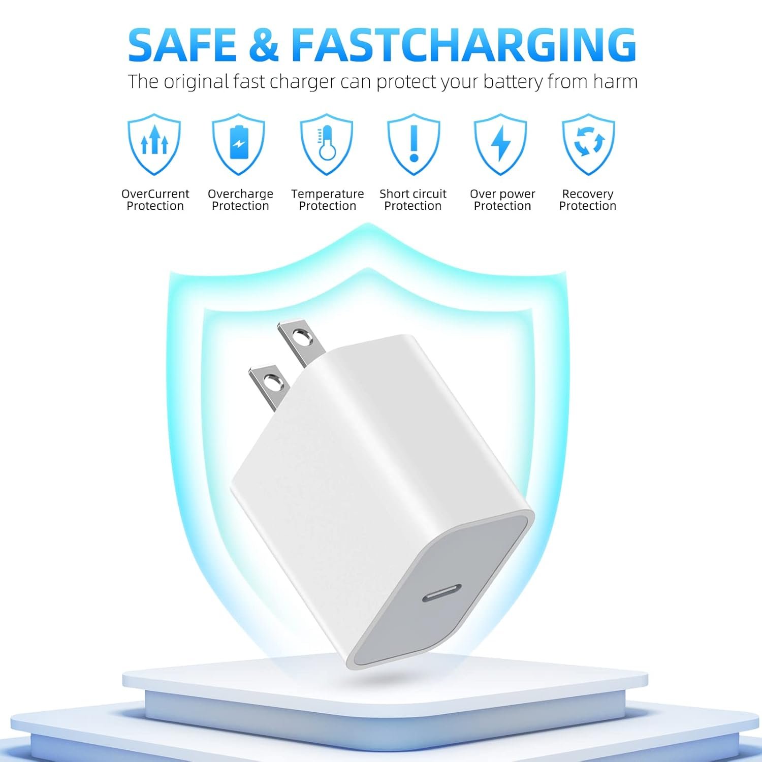 【Apple MFi Certified】iPhone Charger Fast Charging,3Pack Apple Charger Adapter Super Fast Charger iPhone 6FT USB C to Lightning Cable Cord for iPhone 14 Pro Max/14 Plus/13 MiNi/13/12/11/10/X/SE/AirPods - Image 8