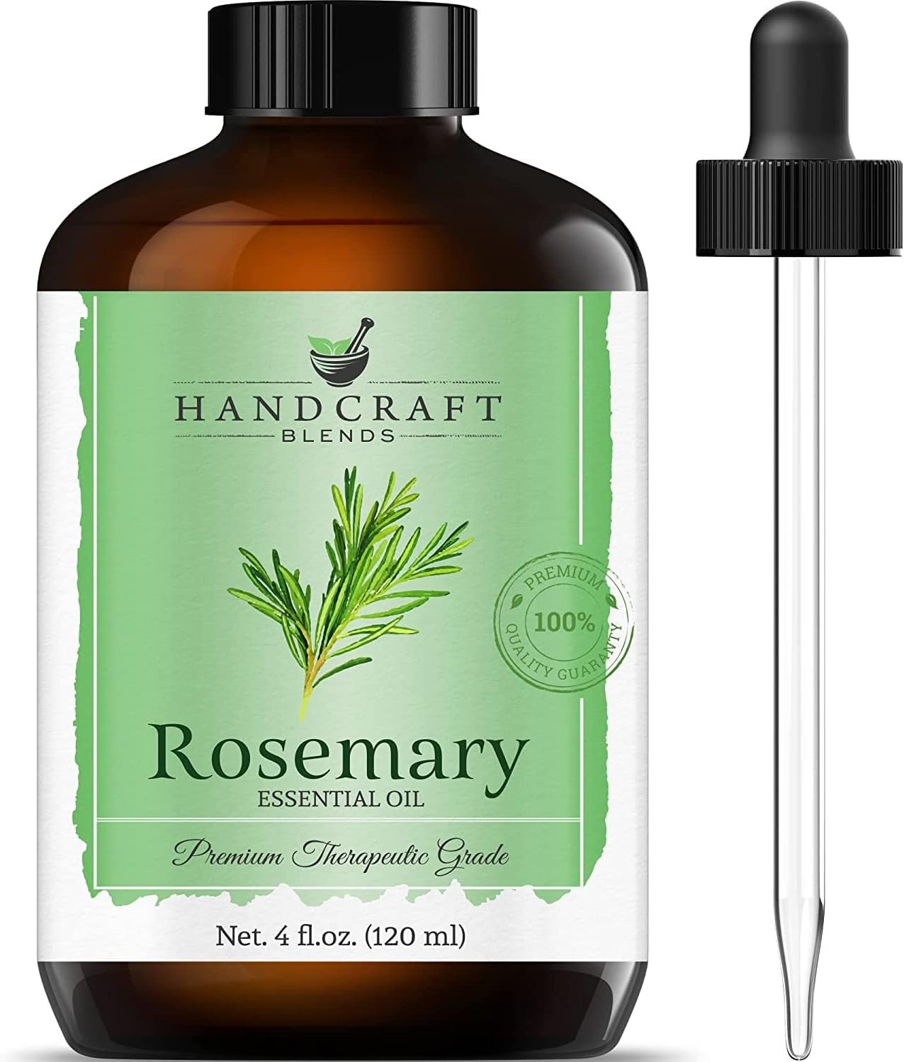 Rosemary Essential Oil - Huge 4 Fl Oz - 100% Pure and Natural - Premium Grade Essential Oil for Diffuser and Aromatherapy - Image 2