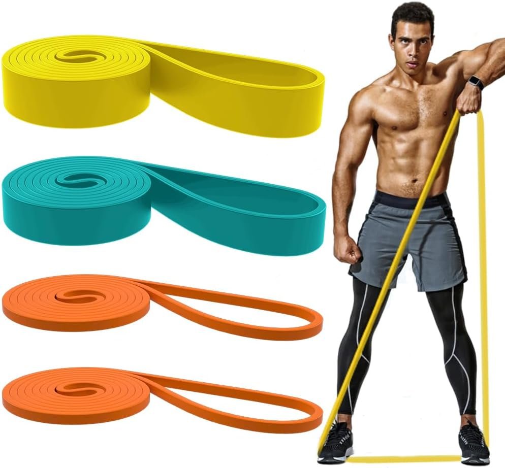 Resistance Bands, Pull Up Bands - Workout Bands, Eexercise Bands, Long Resistance Bands for Working Out, Fitness, Training, Physical Therapy for Men Women - Image 2
