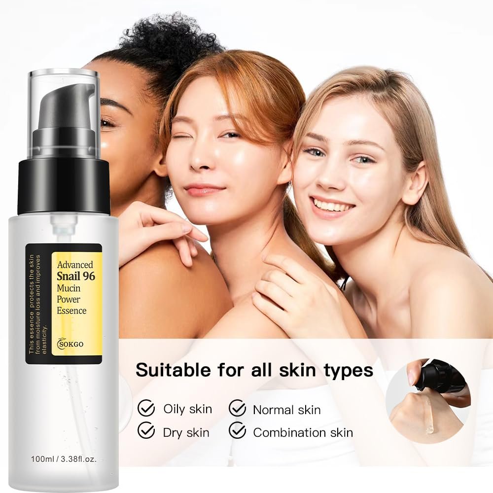 Professional Snail Mucin Serum, Intensive Hydration and Repair for Healthy Skin - Image 8
