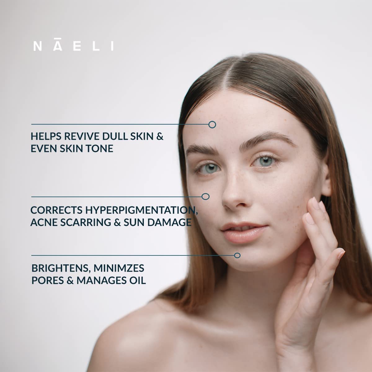 Niacinamide & Azelaic Acid Face Serum 12% - Natural Dark Spot Corrector & Hyperpigmentation Treatment, Brightening Serum, Manages Cystic Acne & Rosacea with Kojic Acid & A-Arbutin, 1 oz - Image 3