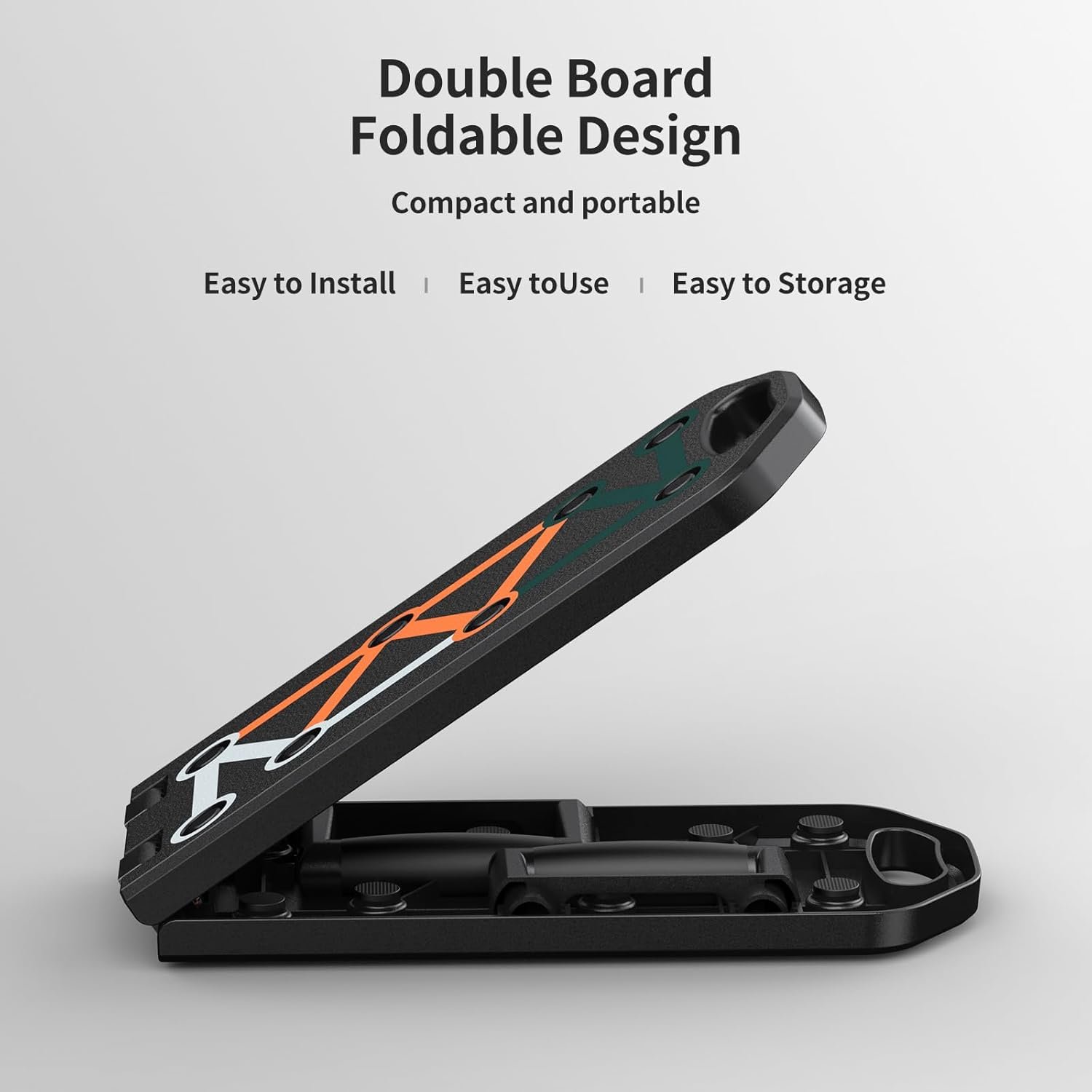 Push Up Board,Portable Multi-Function Foldable 22 in 1 Push Up Bar,Push Up Strength Training Equipment - Image 10