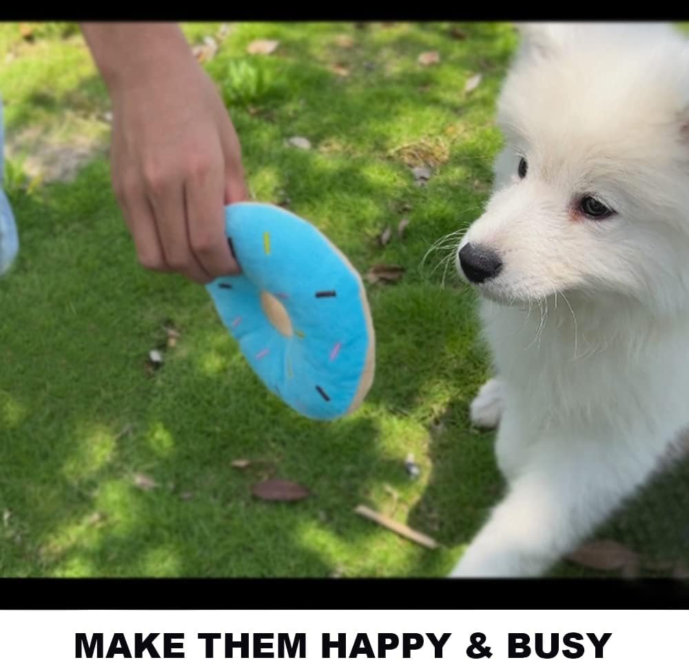 Dog Toys Small Dog Chew Toys Dog Teething Toys Squeaky Toys Chihuahua Pomeranian Corgi and PoodlesToys 6 PCS - Image 6