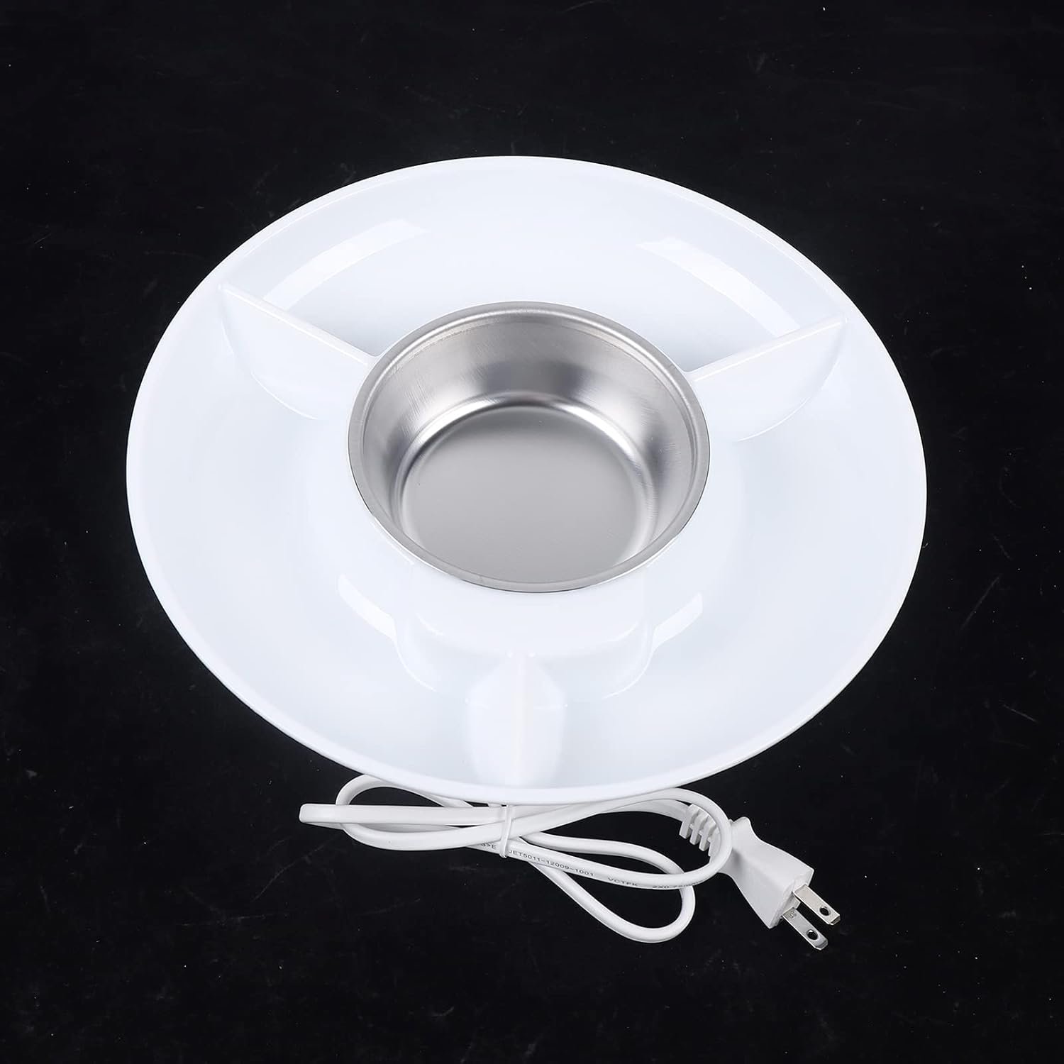 Chocolate Melting Warming Fondue Pot, 110V 25W Electric Fondue Maker Deluxe Gift Set w/10 Forks, 8.8 Oz Fondue Fountain kit-2 Modes Perfect for Melting Chocolate, Butter & Cheese - Parties & Dessert - Image 6