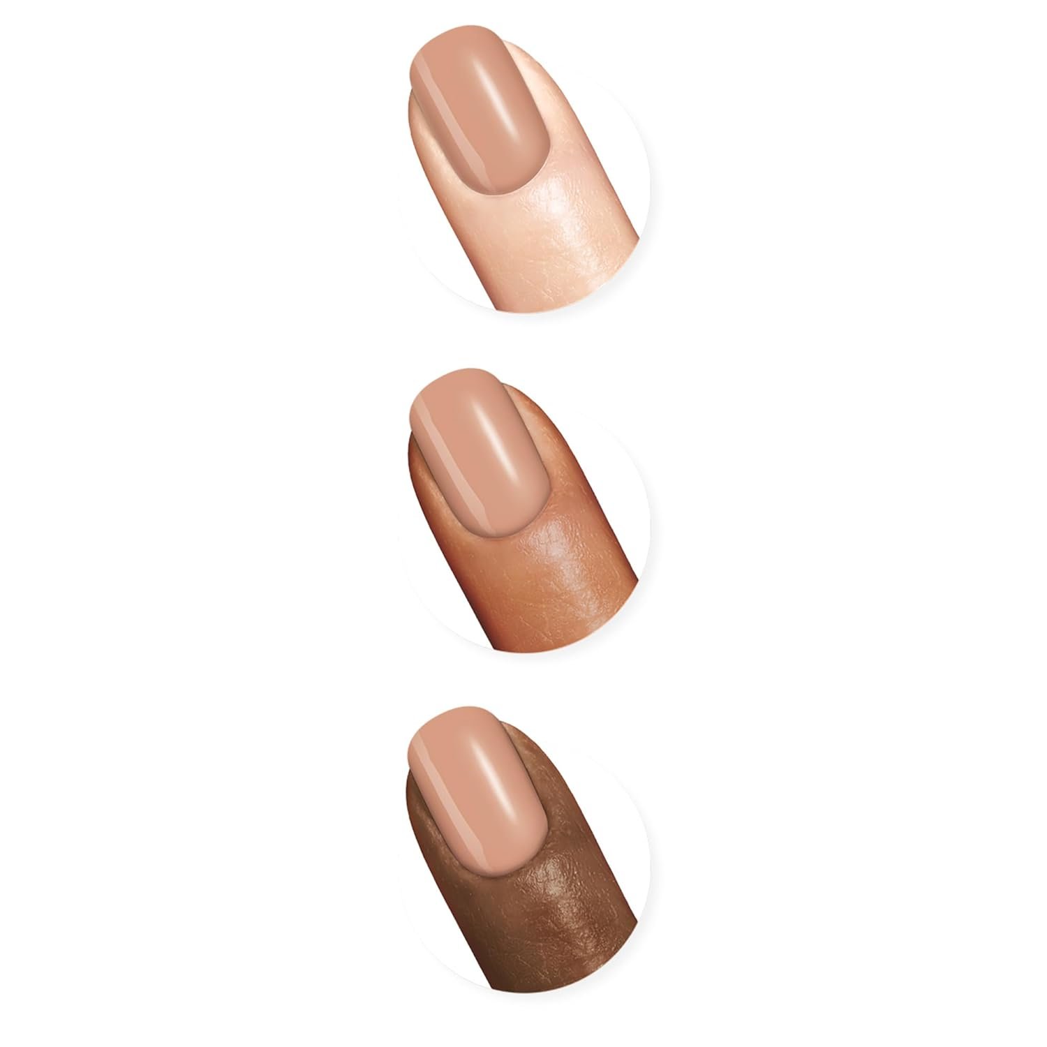 Sally Hansen Xtreme Wear Nail Polish, Streak-Free, Shiny Finish, Long-Lasting Nail Color, Bare it All, 0.12 fl oz - Image 4