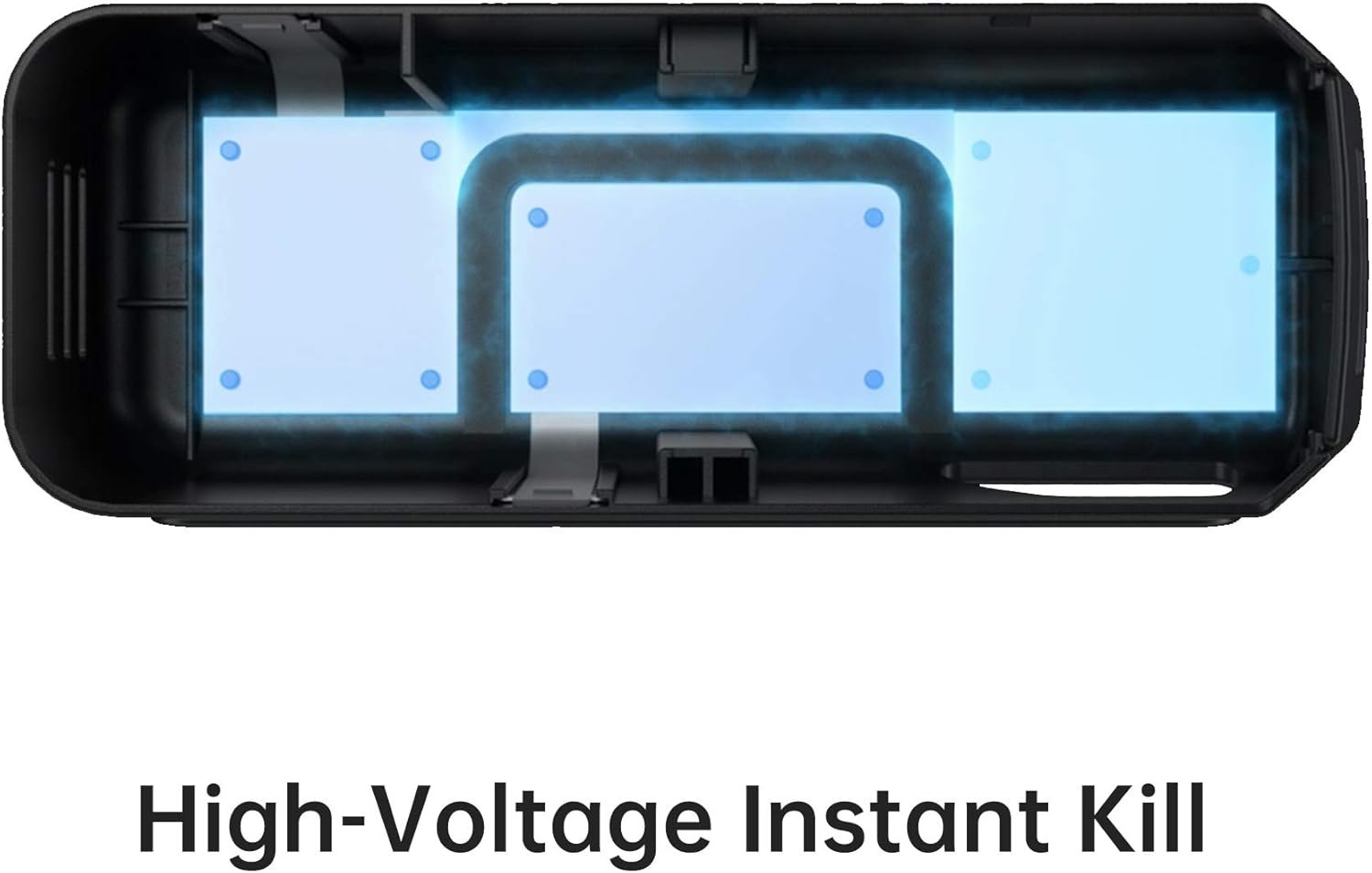 Indoor Electric Mouse Trap, Instant Eliminate Rodent Zapper with Pet Safe Trigger, Black, Small - Image 5