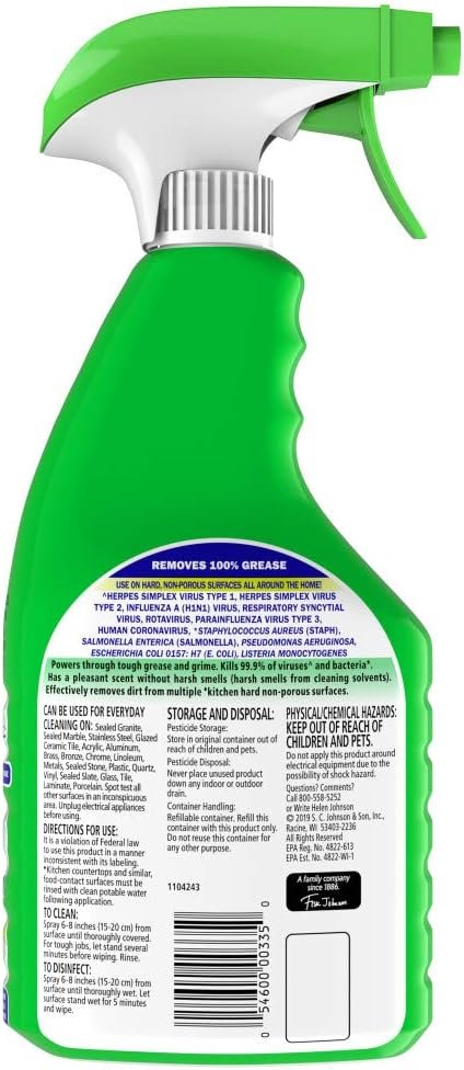 Fantastik All-Purpose Cleaner Trigger, Lemon Scent, 32 fl oz - Image 4
