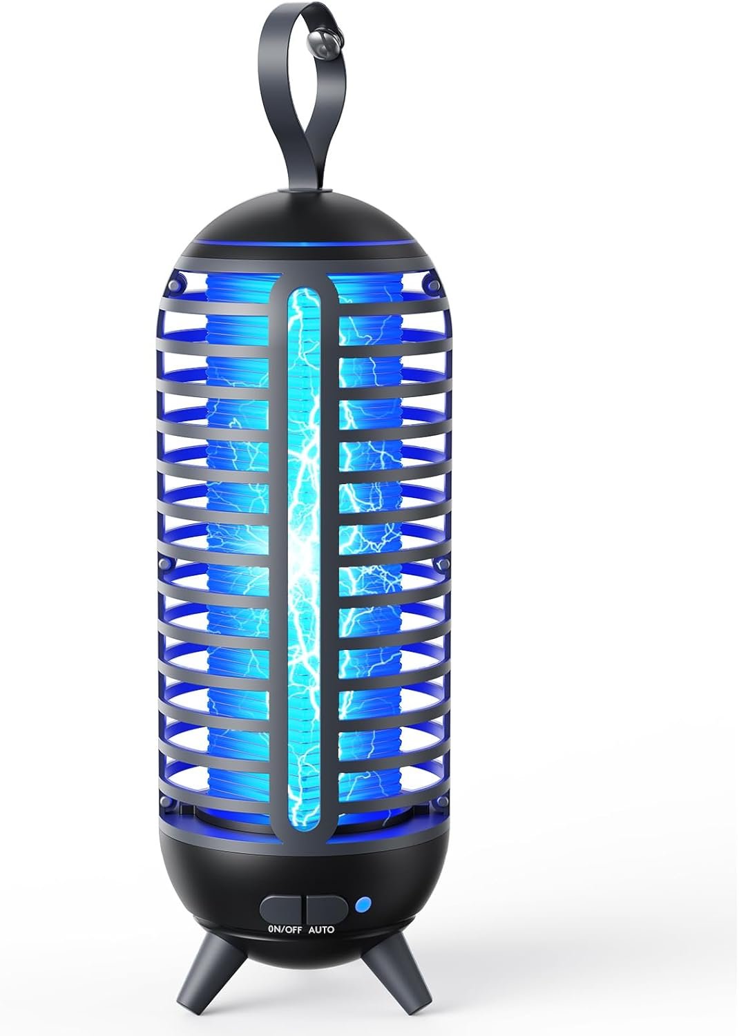 Rechargeable Bug Zapper for Indoor and Outdoor Use, Wireless Electric Mosquito Zapper, Waterproof Insect Trap for Patio, Home, Backyard - Image 2