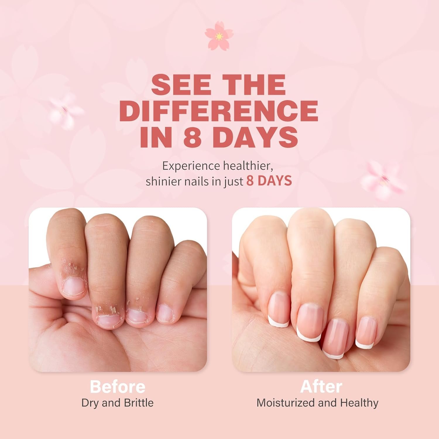 Cherry Blossom Nail & Cuticle Oil - Ultimate Hydration, Repair with Real Cherry Blossom Extract - Paraben-Free, Vegan & Cruelty-Free - 0.5 fl. oz - Image 3