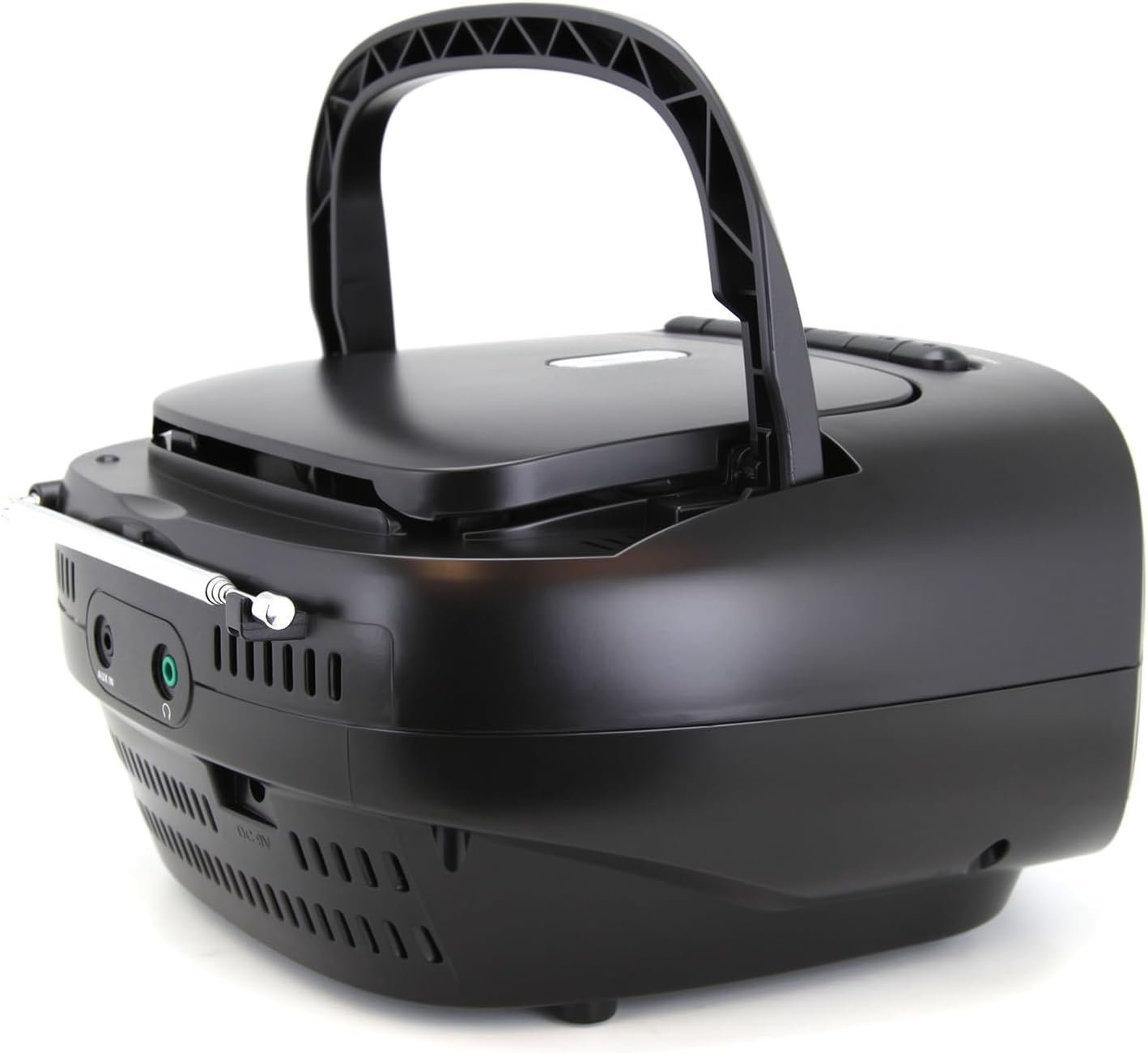 Emerson Portable CD Player Boombox with Cassette Player Combo, Tape Recorder, AM/FM Radio, AUX, Headphone Jack, Dual Speakers, AC/DC & Battery Operated - Stereo System for Home, Indoor & Outdoor Use - Image 11