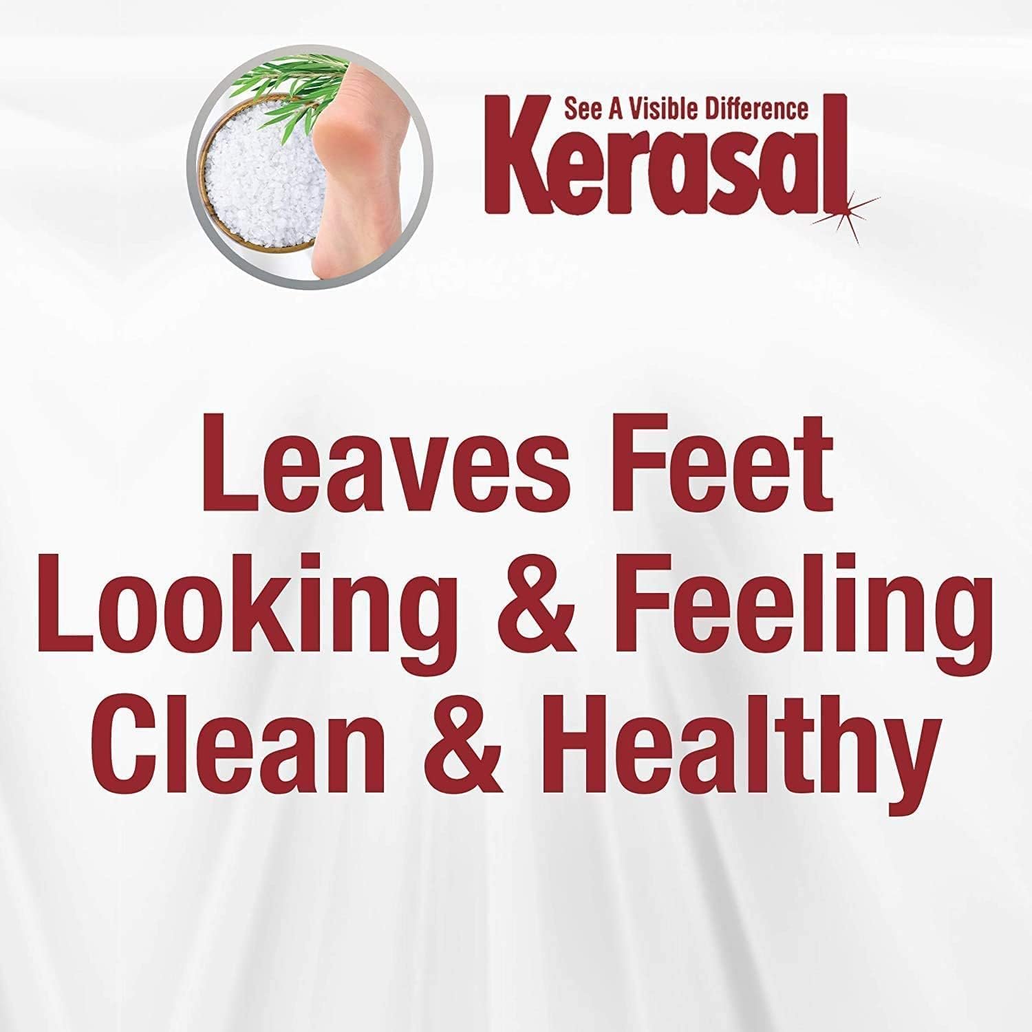 Kerasal Foot Therapy Soak, Foot Soak for Achy, Tired and Dry Feet, 2 lbs and Kerasal Nighttime Intensive Repair Foot Masks, Foot Mask for Cracked Heels and Dry Feet, Two Pairs - Image 5