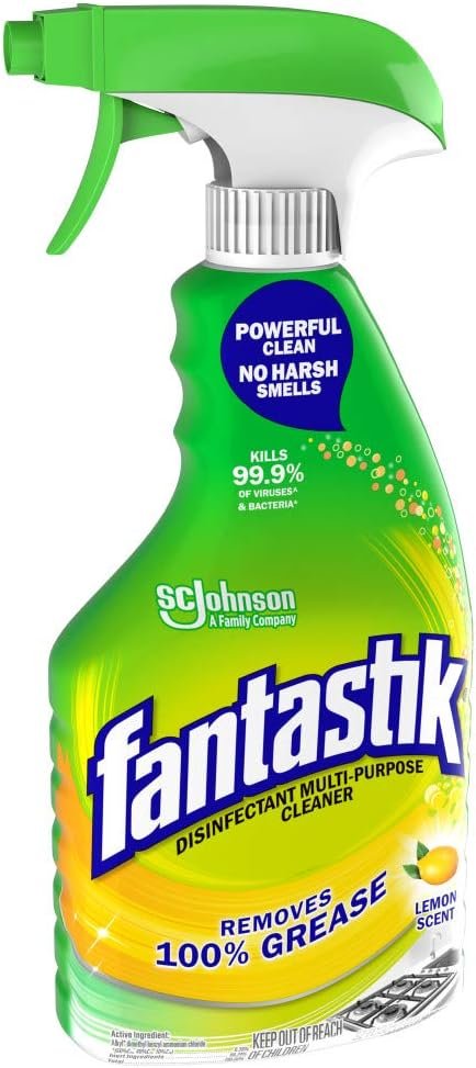 Fantastik All-Purpose Cleaner Trigger, Lemon Scent, 32 fl oz - Image 6