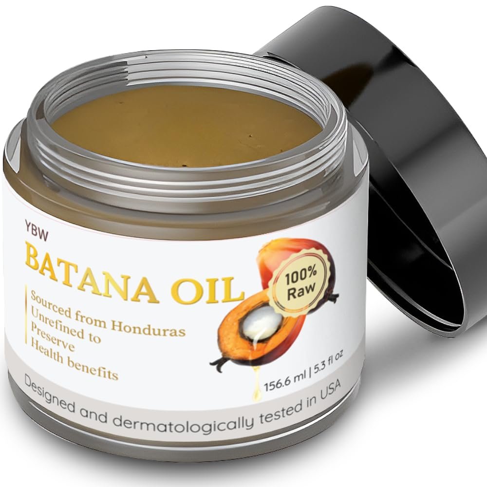 Dr. Sebi 100% Natural, Unrefined and Organic Batana Oil from Honduras for Hair Growth - Enhances Hair Thickness, Prevents Loss for Men & Women - Image 2
