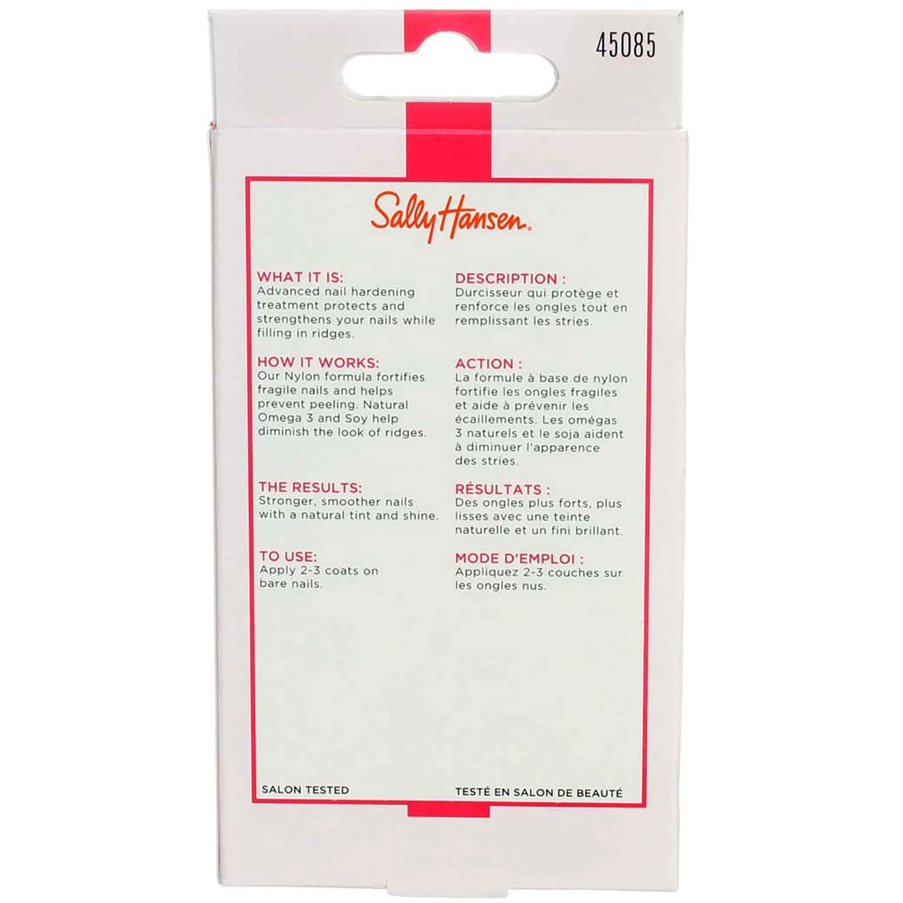 Sally Hansen Advanced Hard As Nails Natural Tint 0.45 Ounce (13.3ml) (2 Pack) - Image 4