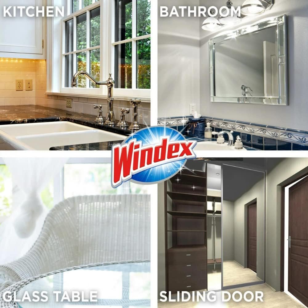 Windex Glass Cleaner Original 67.6 Fl Oz (Pack of 4) - Image 6