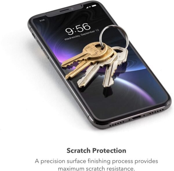 ZAGG InvisibleShield Glass+ Screen Protector for Apple iPhone 12 & 12 Pro, 3X Shatter Protection, Scratch Resistant, Oil-Resistant Surface, Easy to Install - Image 4