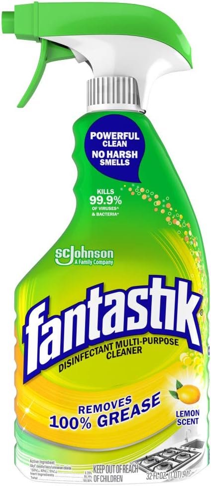 Fantastik All-Purpose Cleaner Trigger, Lemon Scent, 32 fl oz - Image 2