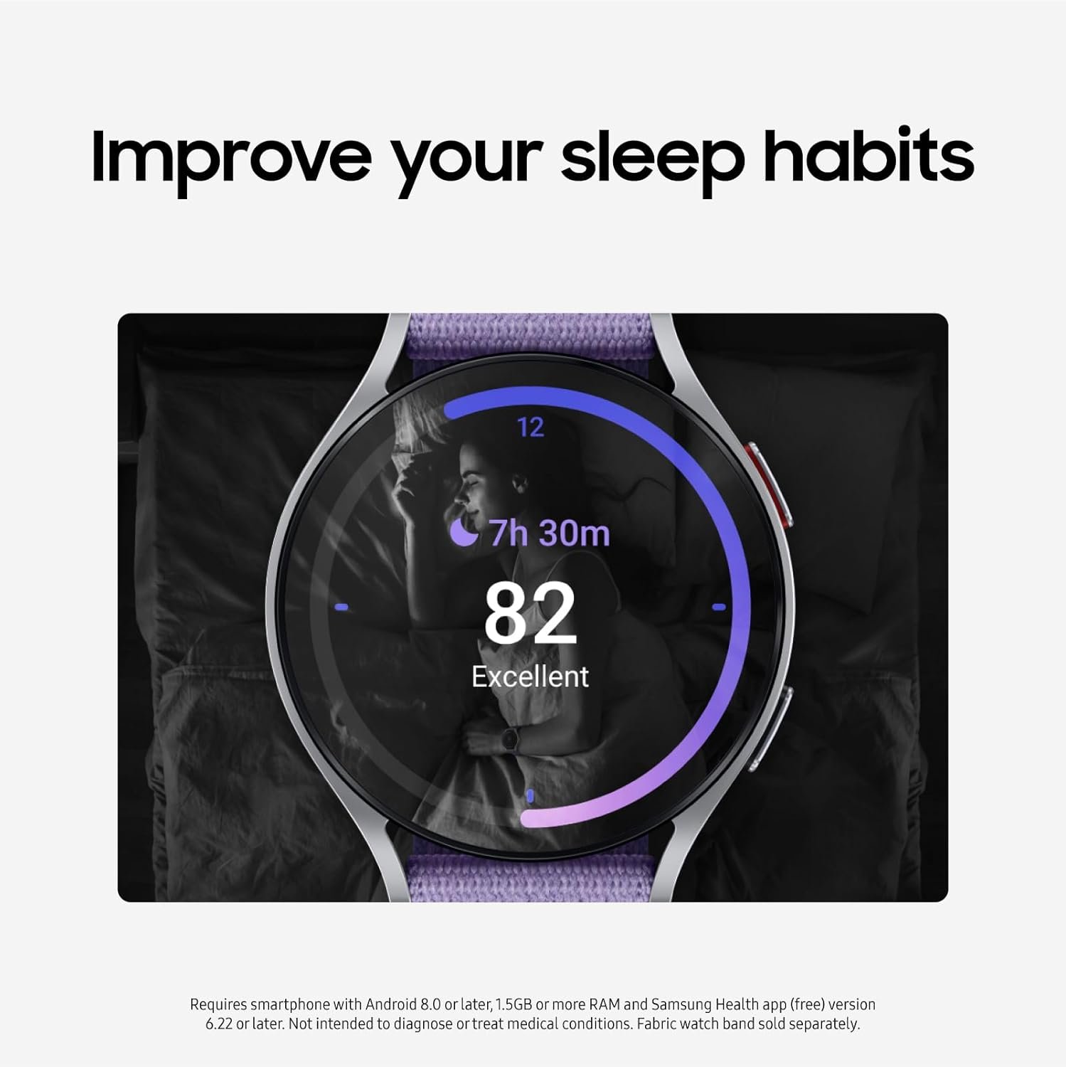 SAMSUNG Galaxy Watch 6 40mm Bluetooth Smartwatch w/ Fitness Tracker, Personalized HR Zones, Advanced Sleep Coaching, Heart Monitor, BIA Sensor, US Version, Gold (Renewed) - Image 3
