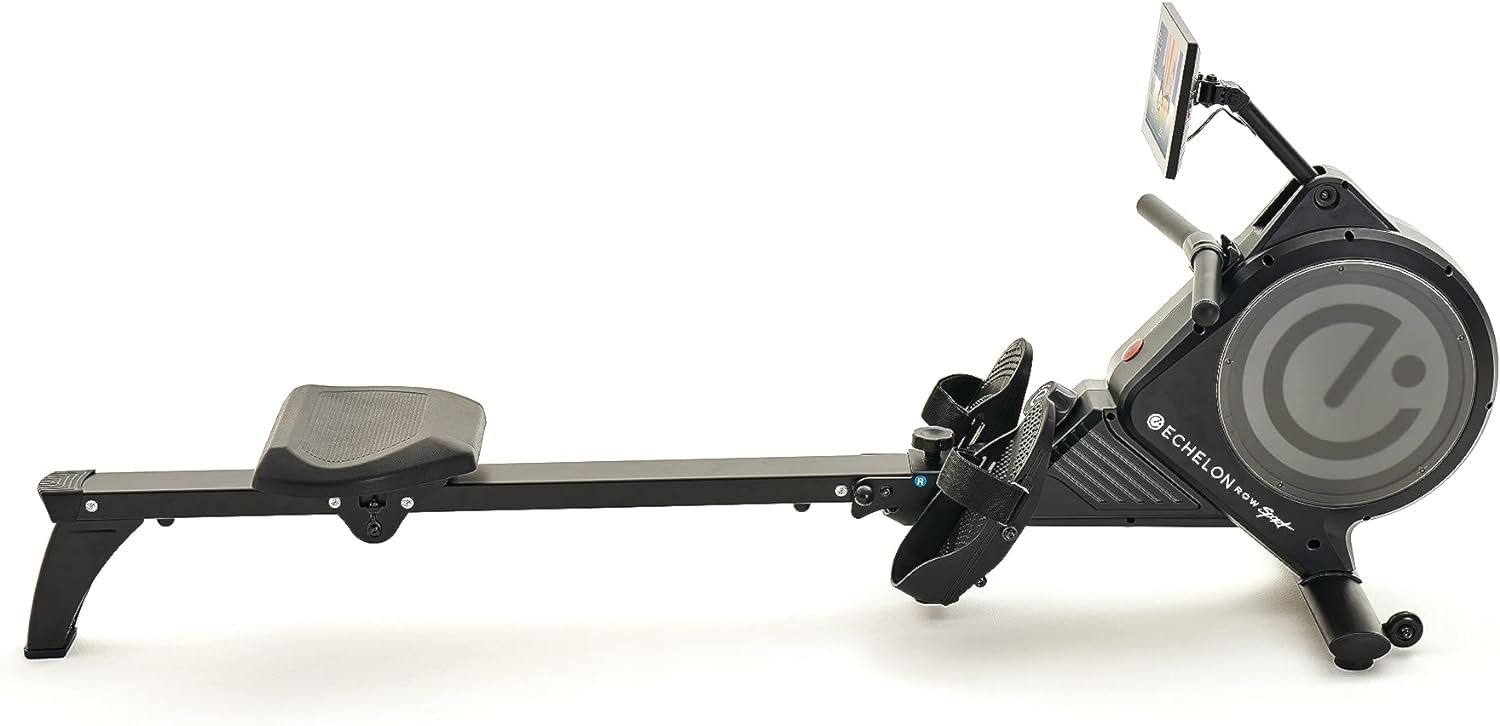 Echelon Fitness - Rowing Machine | Home Workout Equipment | Foldable Rowing Machine | 32 Resistance Levels | Touch Screen & Bluetooth Controller | 30-Day Free Membership | HIIT Magnetic Rowing Machine - Image 4