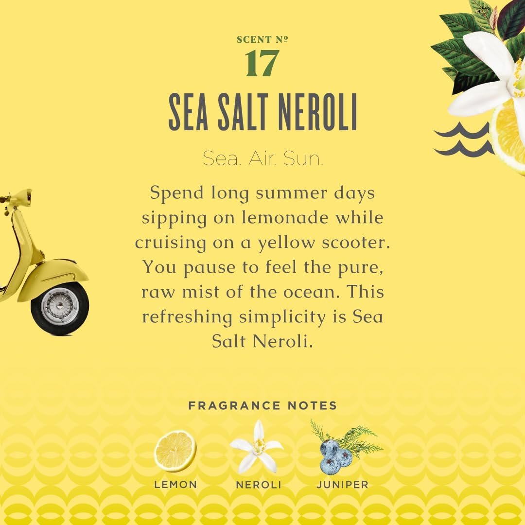 Caldrea Multi-surface Countertop Spray Cleaner, Made with Vegetable Protein Extract, Sea Salt Neroli Scent, 16 oz - Image 6