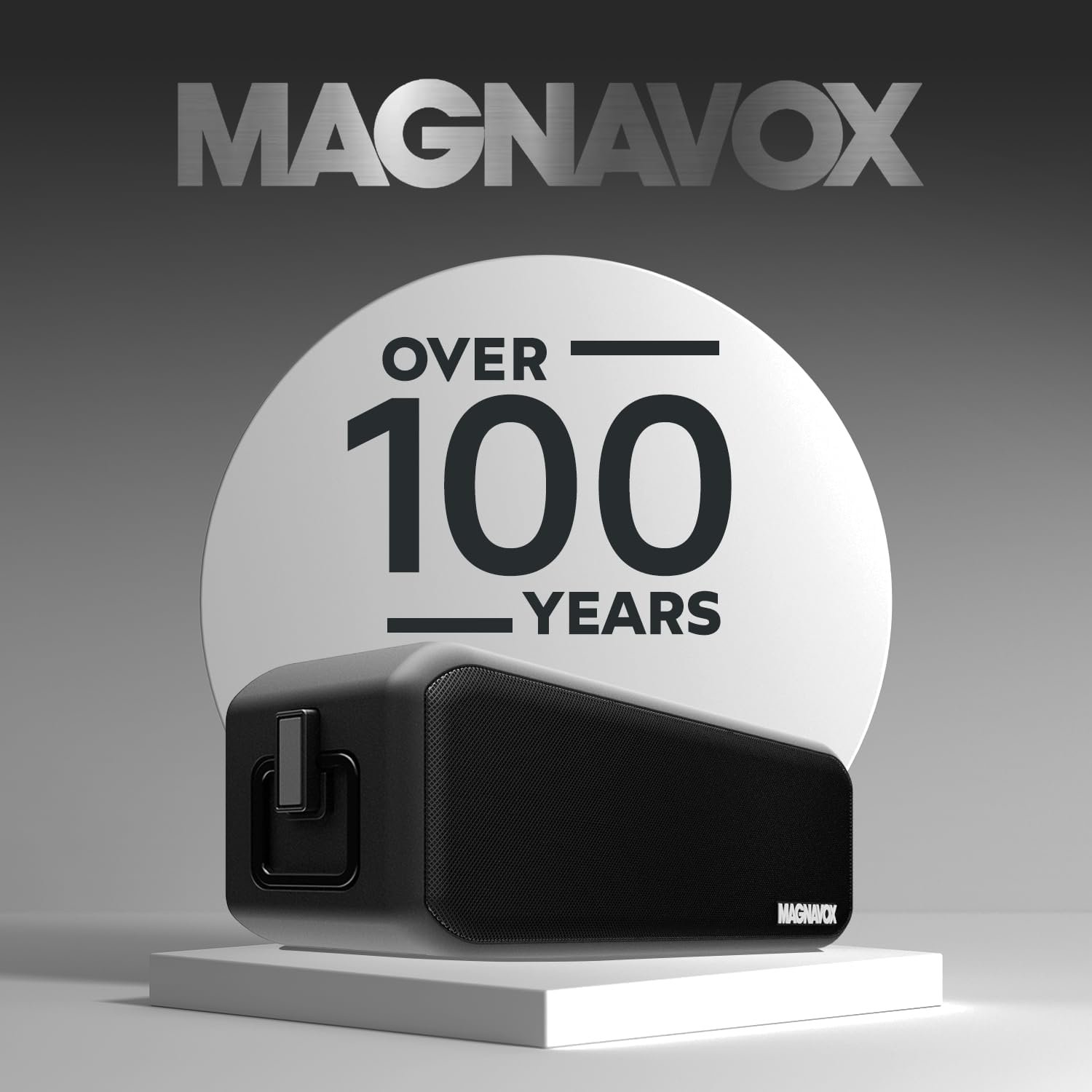 Magnavox MMA3928 Waterproof Portable Bluetooth Speaker in Black - Image 8