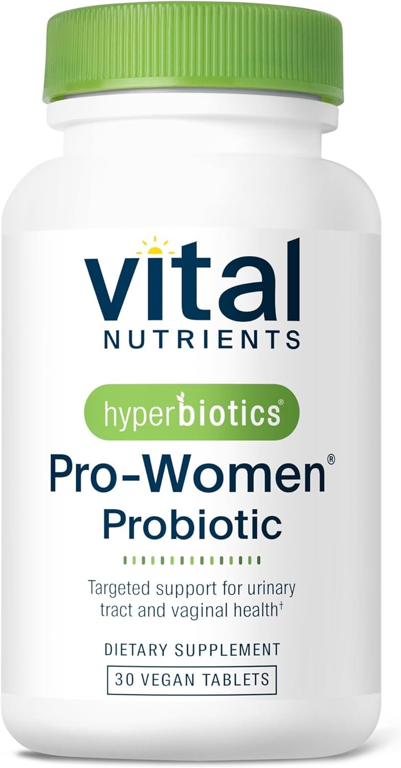 Hyperbiotics Vital Nutrients Pro-Women Probiotic | Vaginal Probiotic | Oral Probiotic for Vaginal and Urinary Tract Health | Shelf Stable | Vegan | Non-GMO | Gluten, Dairy, Soy Free | 30 Tablets - Image 2