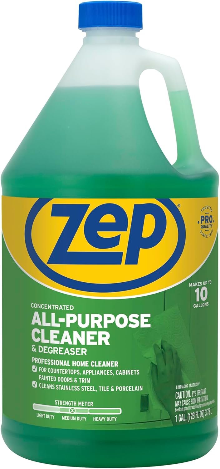 Zep Concentrated All-Purpose Cleaner and Degreaser - 1 Gallon (Case of 4) - ZU0567128 - Cuts Through Grease, Grime and Dirt With Ease, For Professional. Commercial and Household Use - Image 3