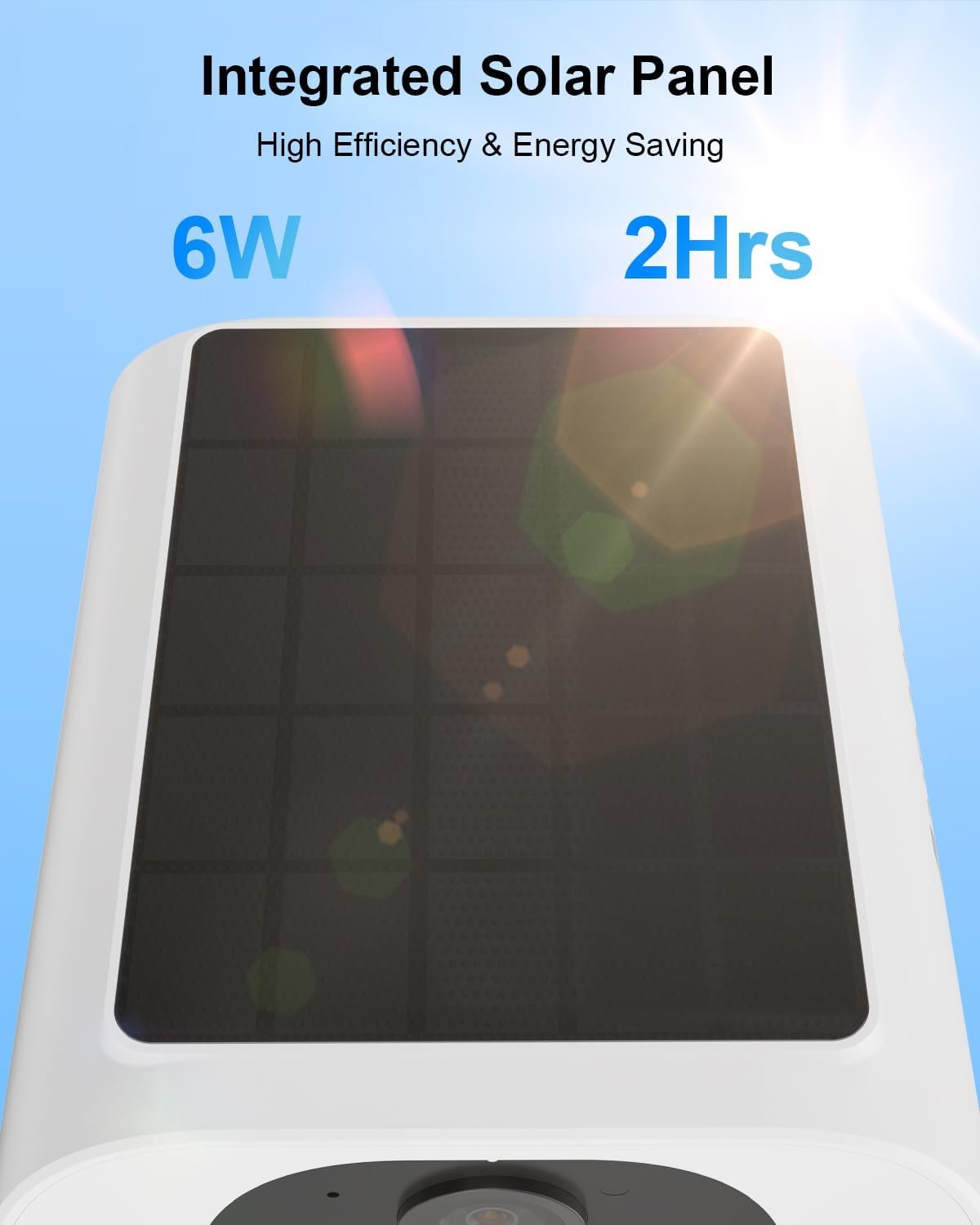 ANRAN 2K Cameras for Home Security Outside, Solar Security Cameras Wireless Outdoor, Battery Powered WiFi Surveillance with Human Detection, Color Night Vision, Spotlight, Works with Alexa (4 Pack) - Image 9