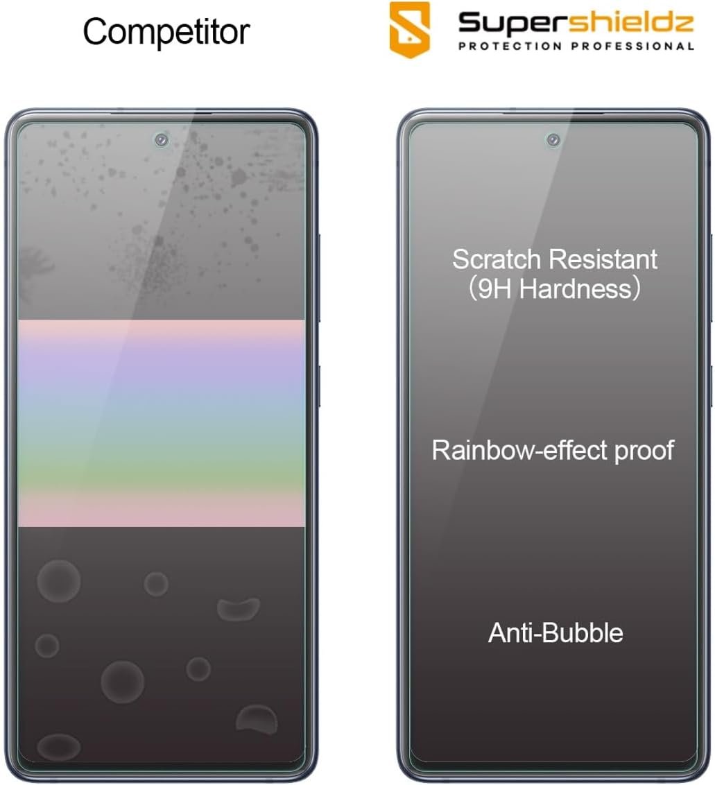 Supershieldz Designed for Samsung Galaxy S20 FE 5G Tempered Glass Screen Protector, 0.33mm Thick, Anti Scratch, Bubble Free - 3 Pack - Image 3