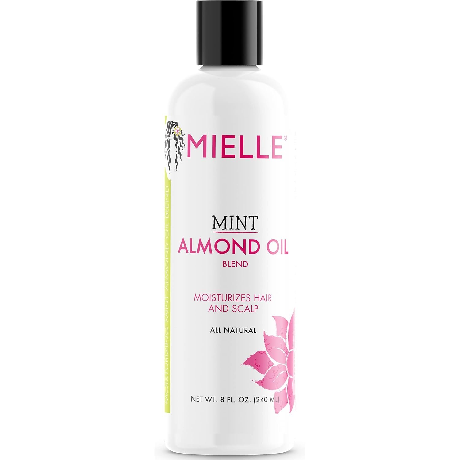Mielle Organics Mint Almond Oil for Healthy Hair and Scalp, 8 Ounces - Image 2
